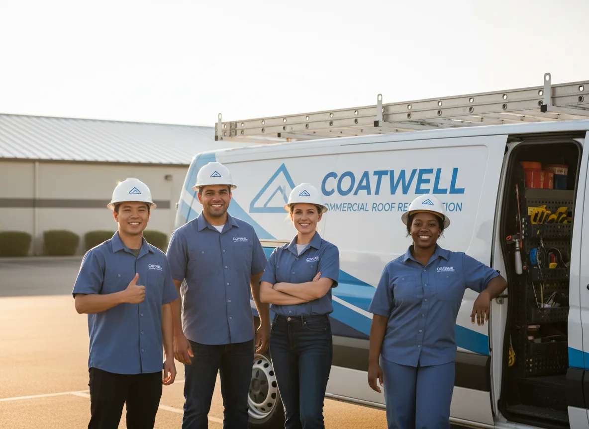 Commercial roof coating company in Parma, MI